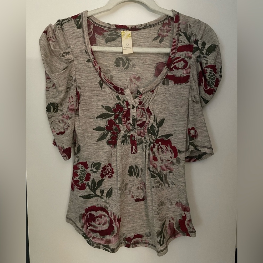 Anthropologie floral top